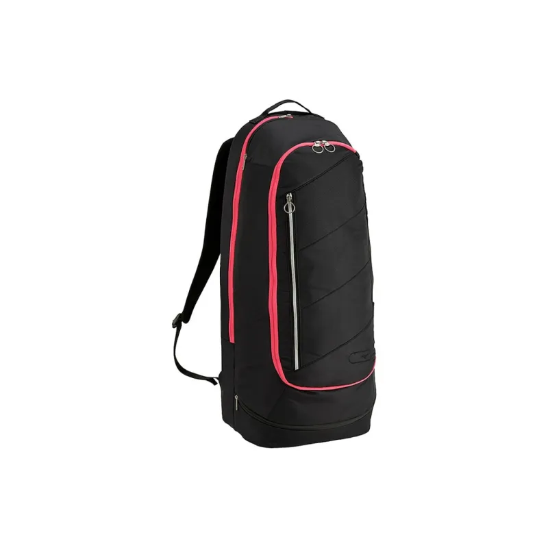 Mizuno Tennis Racket Bags Nylon PU Lining Synthetic Leather PU Unisex Black X Pink-0