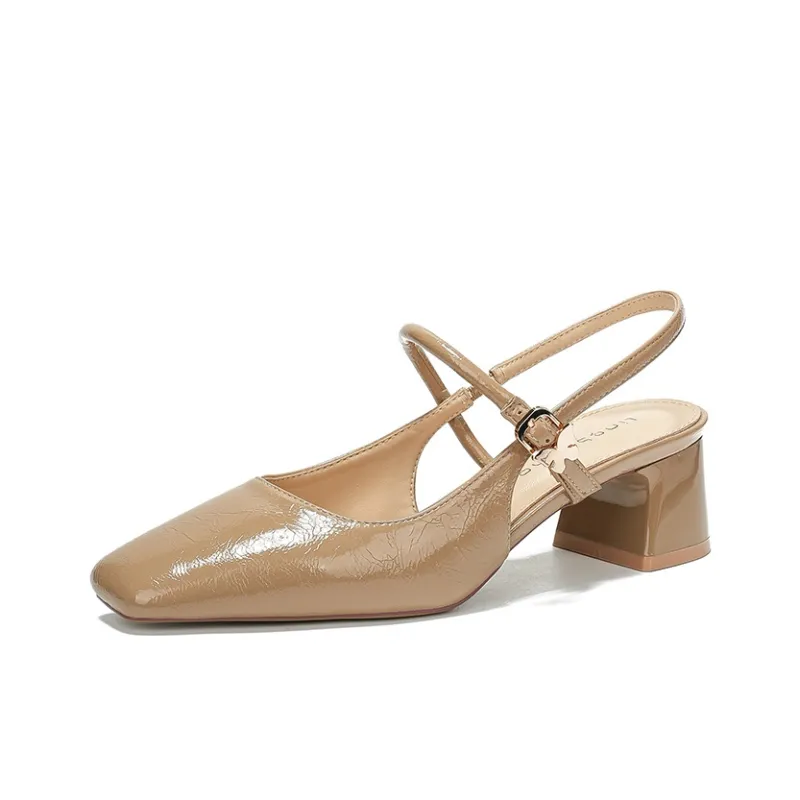 TATAYA Chunky Heel High Heels 4cm Women's-4