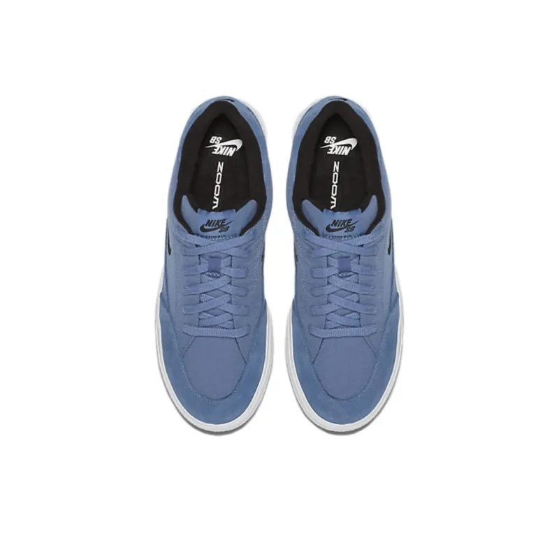 Nike SB ZOOM Anti Slip Wear Resistant Low Top Skateboard Shoes Unisex Blue Black-3