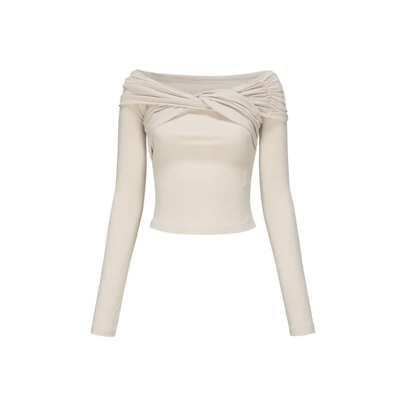 APEA T Shirts Women's Apricot-0