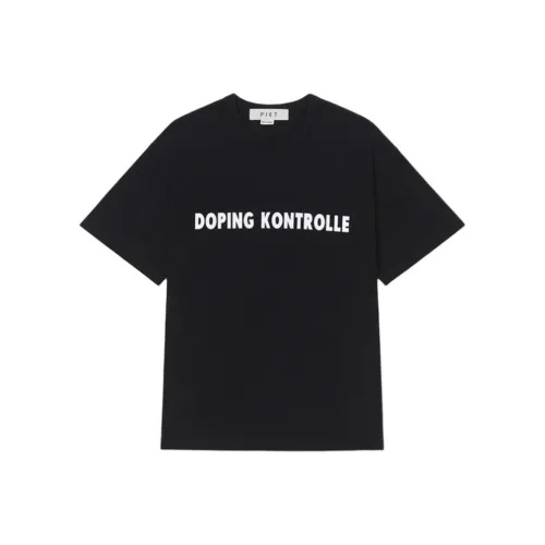 PIET T Shirts Unisex Black