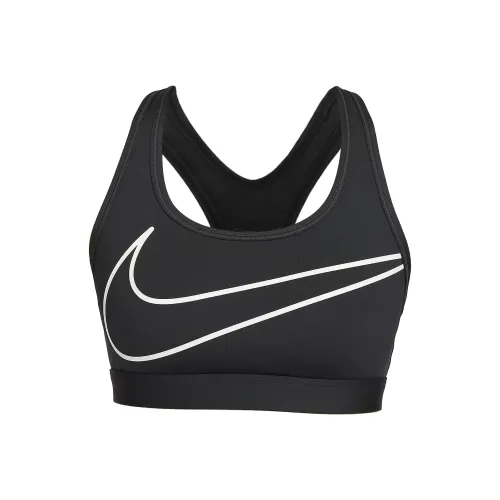Nike Swoosh Medium Support Sports Underwear Women's Gray Black