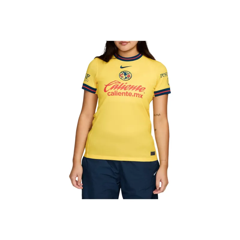Nike Club América 2024/25 Stadium Home Women's Nike Dri FIT Soccer Replica Jersey-0