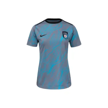 Nike Chicago Stars Fc 2025 Women's Nike Nwsl Short Sleeve Pre Match Top