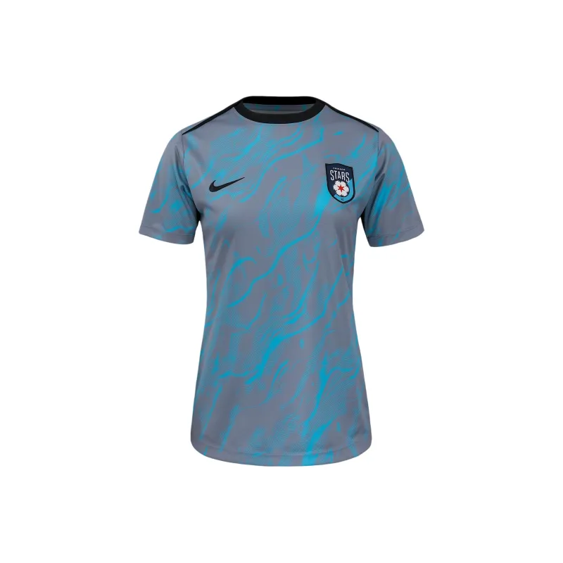 Nike Chicago Stars Fc 2025 Women's Nike Nwsl Short Sleeve Pre Match Top-0