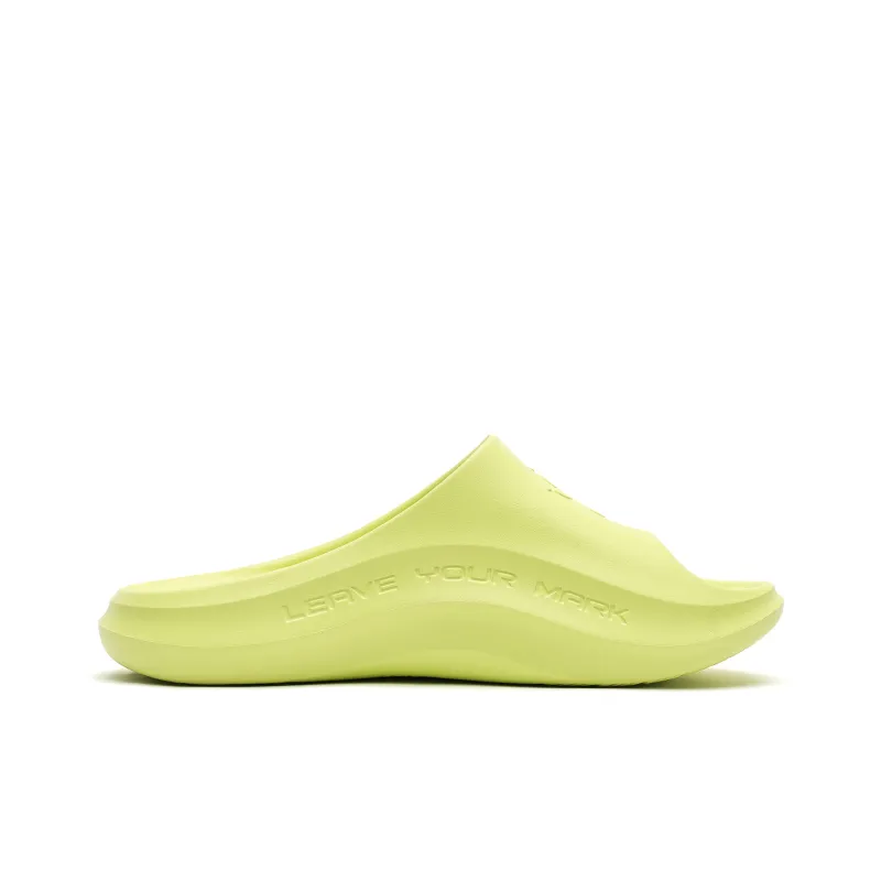 KELME Slip Resistant Abrasion Resistant Slide Slippers Unisex Neon Green-1