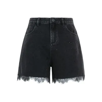 XG Denim Shorts Women's Black
