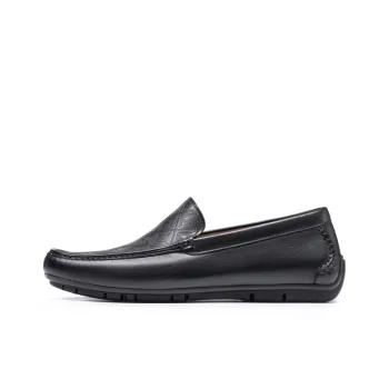 CHRISDIEN DENY Loafers Men Black/Yellow Brown