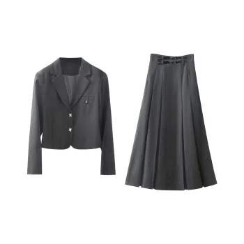 DonnaZilan Two Piece Skirt Sets Women's