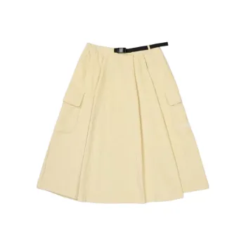 FILA Casual Long Skirt Women's Yellow