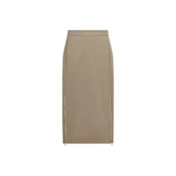 DIOR Casual Long Skirt Women's Olive