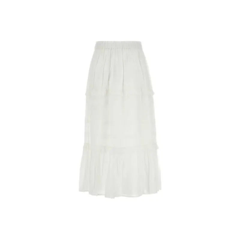 ISABEL MARANT ETOILE Diya Elasticated Waistband Skirt-0