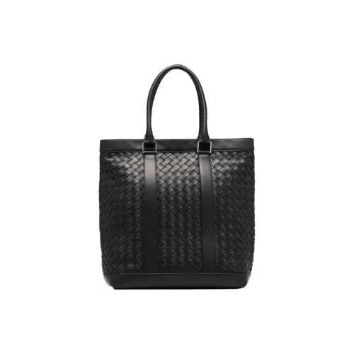 Bottega Veneta Dual Controller Tote Bag, Shopping Bag, Handbag Men's Black