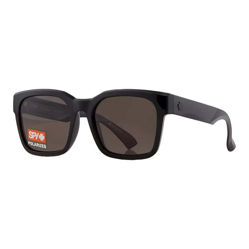 SPY Polycarbonate Square Sunglasses Women's Black-0