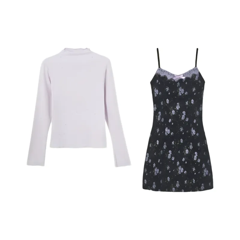 Incolore Two Piece Skirt Sets Women's-0