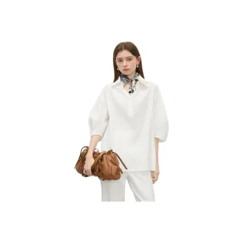 FANSILANEN Shirts Women's Ice Clear White