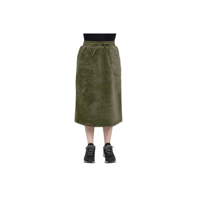 Jack Wolfskin Casual Long Skirt Women's Dark Brown-0