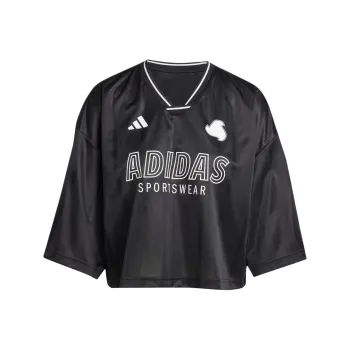 Adidas Free Shipping With AdiClub Tiro Cut 3 Stripes Oversized Jersey