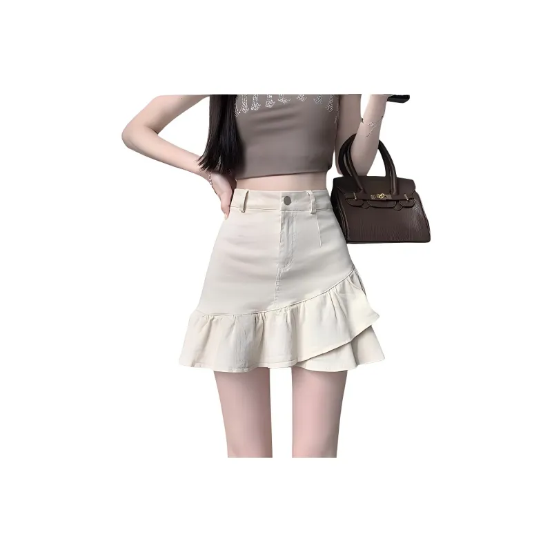 XIANSINIAO Casual Short Skirts Women's-7