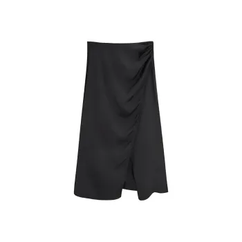 Love To Serve Casual Long Skirt Women's Black