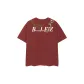 Burgundy White Text