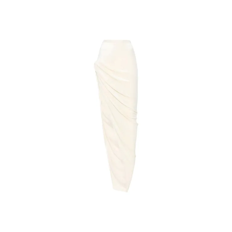 RICK OWENS Twist Edfu Maxi Skirt-0