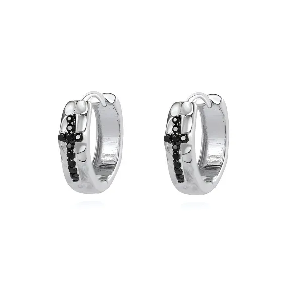 PUENTE Sterling Silver Earrings Men's-0