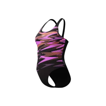 Speedo One piece Swimsuit Women's Orange Purple