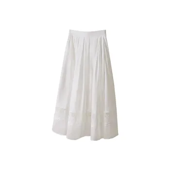 Cypress House Casual Long Skirt Women's White