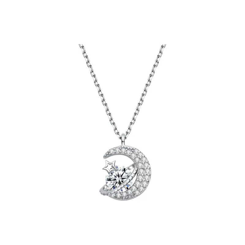 MEIYAER S925 Silver Necklaces Women's-0