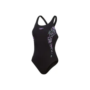 Speedo One piece Swimsuit Women's Navy Blue Purple