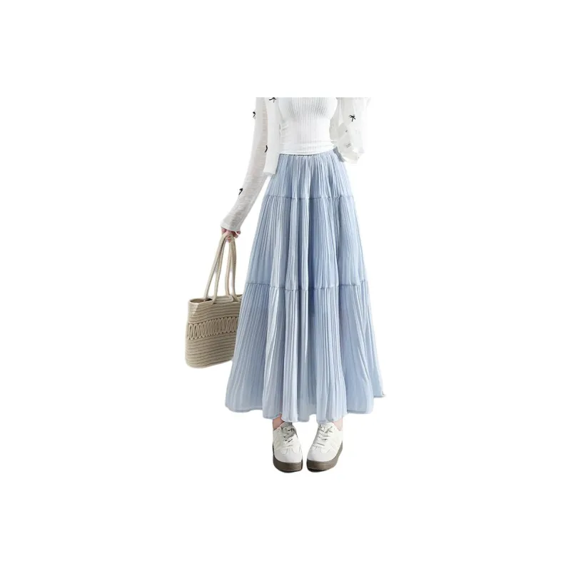 Mm Casual Long Skirts Women's-10
