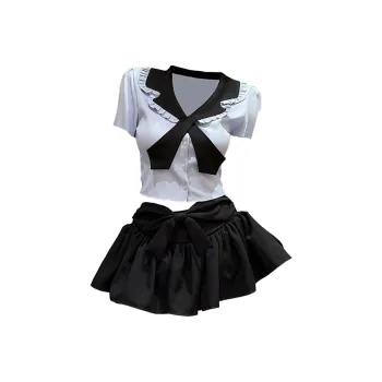 COVT Two Piece Skirt Sets Women's