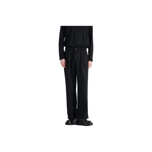 WILD LEADER Suit Trousers Men Lan Shadow Black[XXKW5138W61H]