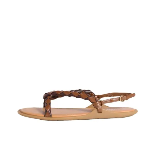 MIU MIU One Strap Sandals Women's Brown