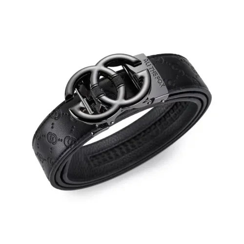 ALI THE FOX Cow Leather Belts Unisex 3.5CM