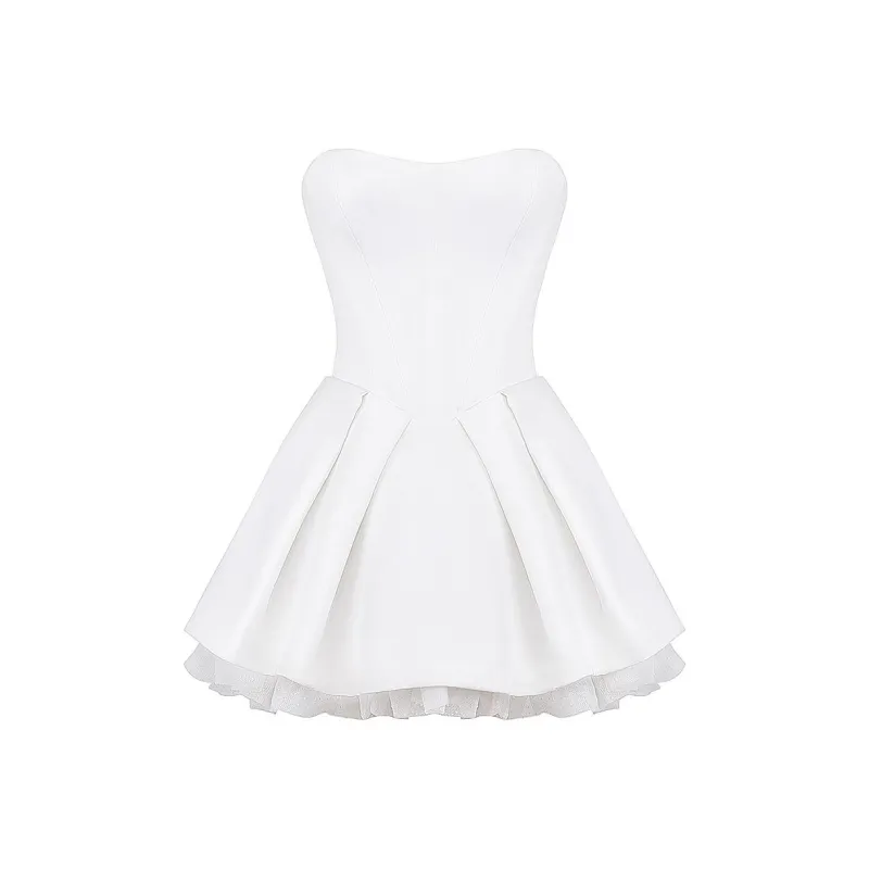 HOUSE OF CB Noele Evening Dress Women's WHITE/White-0