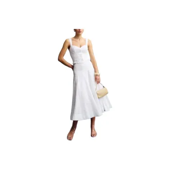 REFORMATION Skirt Set Women's White