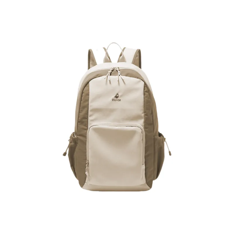 FOUVOR Nylon Fabric Backpack Women's Multicolor-5