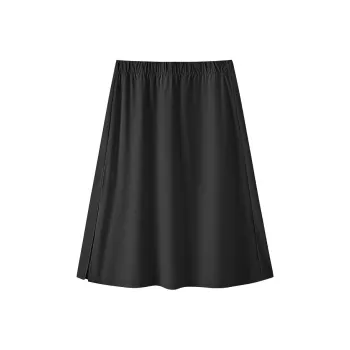 Skechers SS25 Casual Long Skirts Women's Midnight Black
