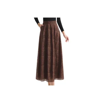 Mapping Casual Long Skirts Women's