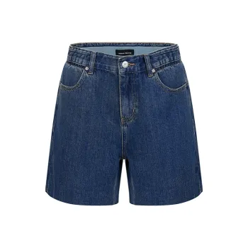 URBAN REVIVO Denim Shorts Women's Royal Blue