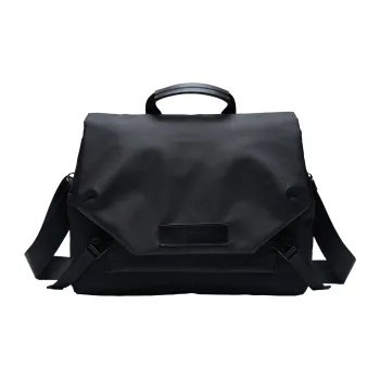 MOYYI Oxford Crossbody Bag Regular Unisex Black