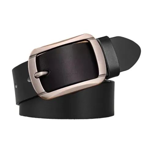 JEANSWEST Split Cow Leather Belts Men's 3.8CM