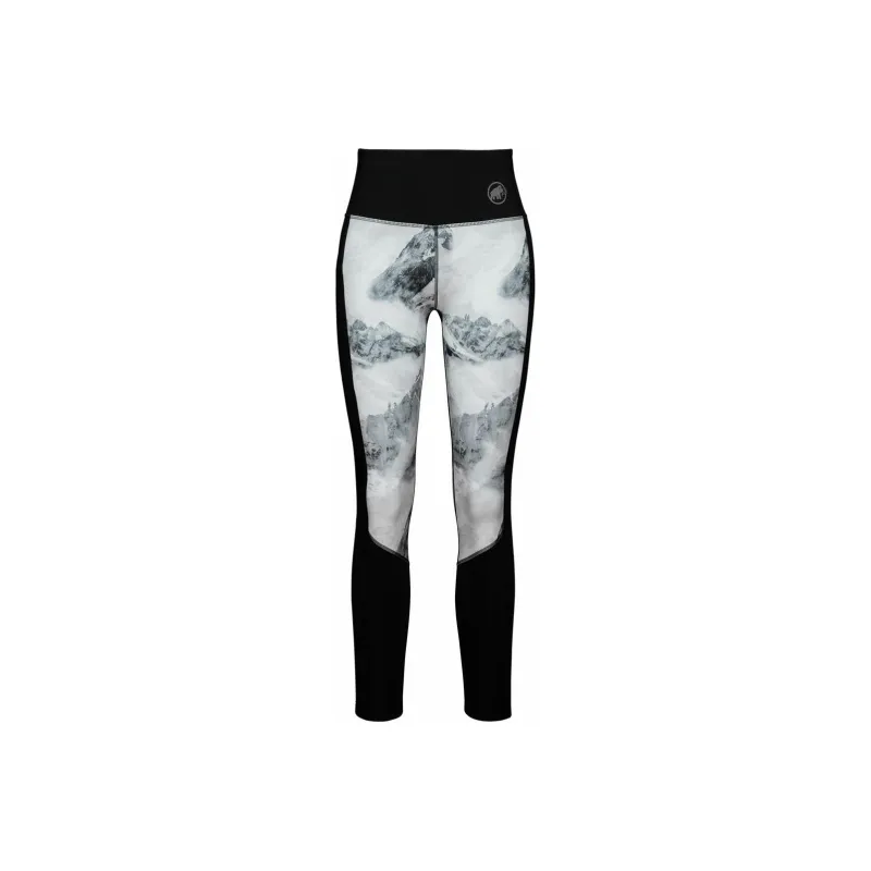 MAMMUT Massone AOP Athletic Trousers Women's Black White-0