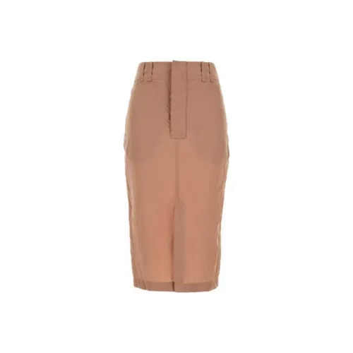 SAINT LAURENT Front Slit Pencil Skirt