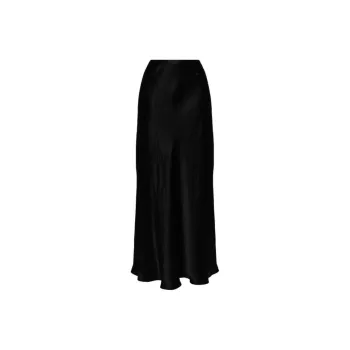 VINCE Casual Long Skirts Women's Black