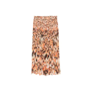 ISABEL MARANT ETOILE Rolande Abstract Patterned Maxi Skirt