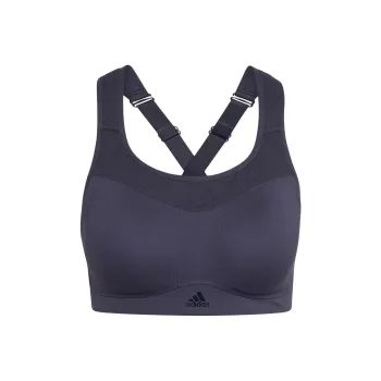Adidas TLRD IMPACT HIGH-SUPPORT BRA Sports Underwear Women's Dark Gray Navy Blue