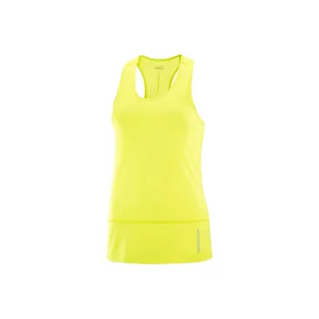 SALOMON CROSS RUN Sport Vests Women's Yellow